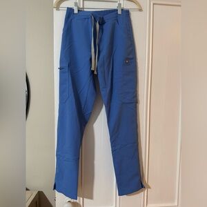 Figs yola skinny pants in ceil blue XXSP
